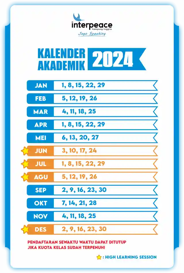 kalender academic